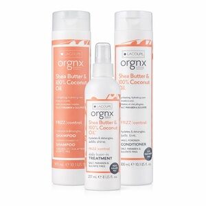 LACOUPE ORGNX SHEA BUTTER 100% COCONUT OIL 3PC SET - BRAND NEW